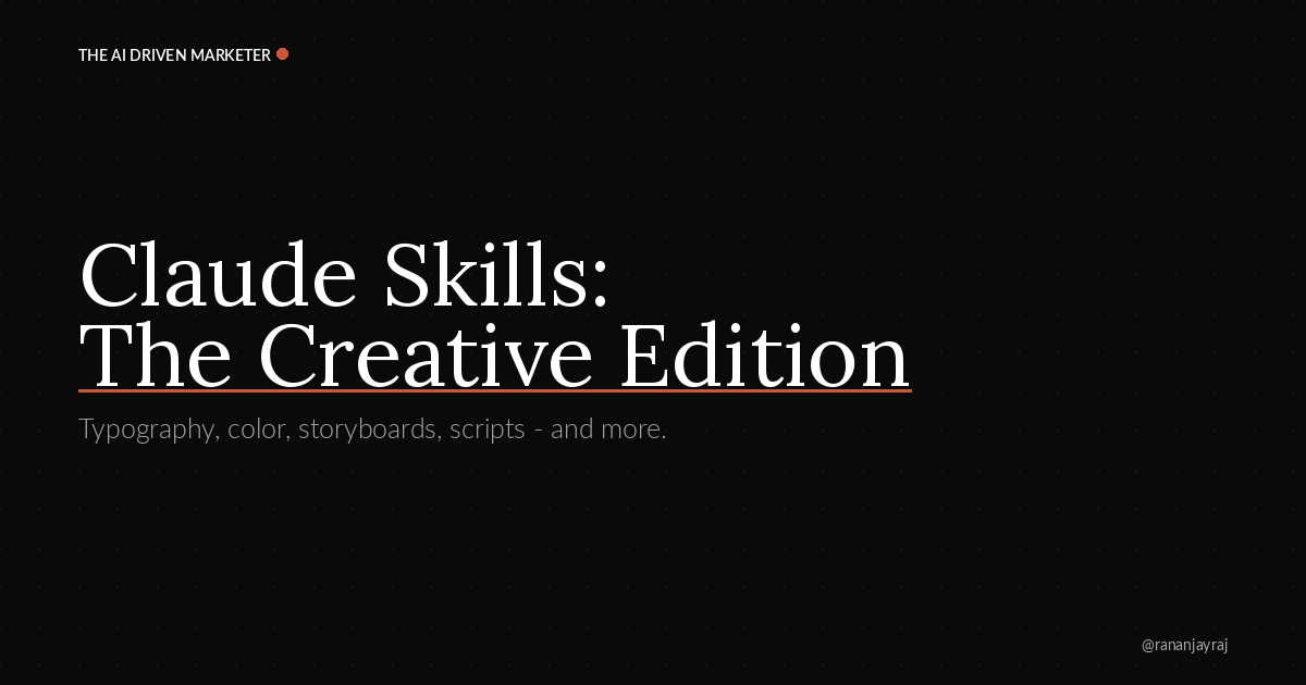 15 Claude AI Skills for Creative Teams: Automate Briefs, Production, and Design Workflows (2026)