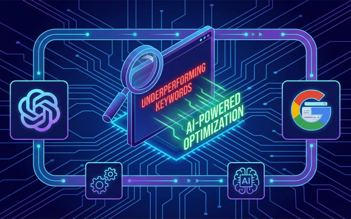 🔍 Automated Underperforming Keywords Recovery System