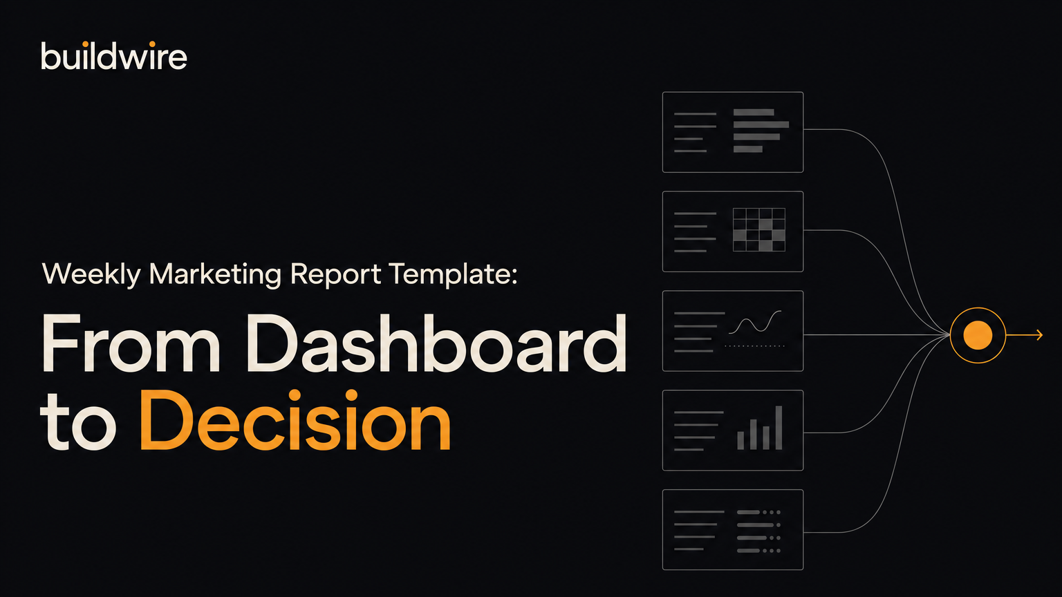 Weekly Marketing Report Template: From Dashboard to Decision