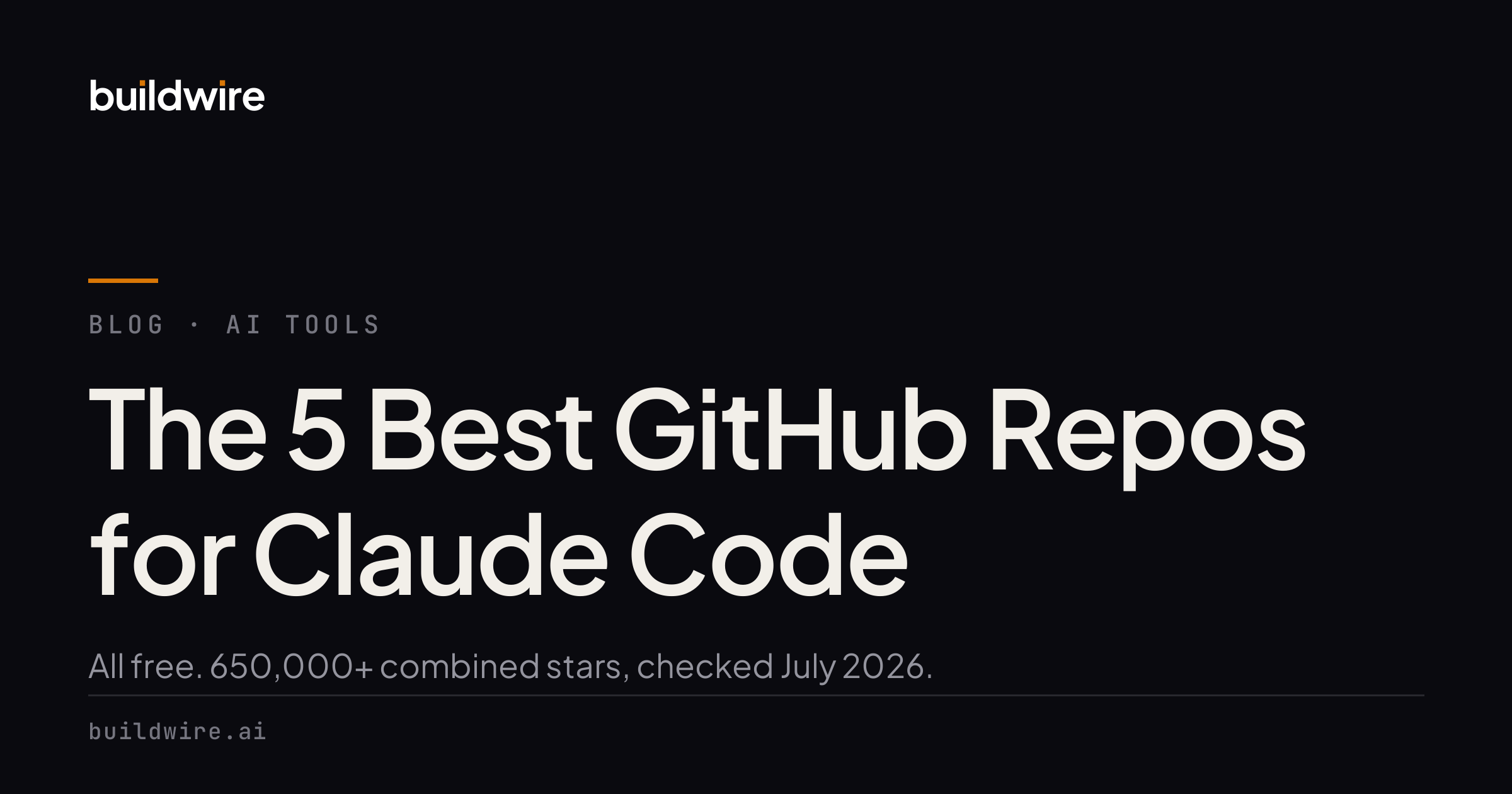 The 5 Best GitHub Repos for Claude Code